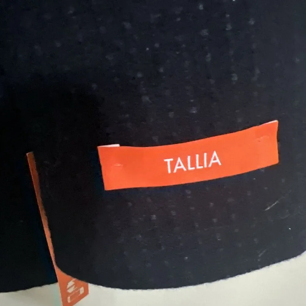 TALLIA Navy Wool Blend Coat Young Men's Size M 12-14 . MSRP $195. NWT - Picture 5 of 12